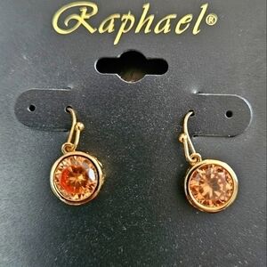 Raphael topaz earrings